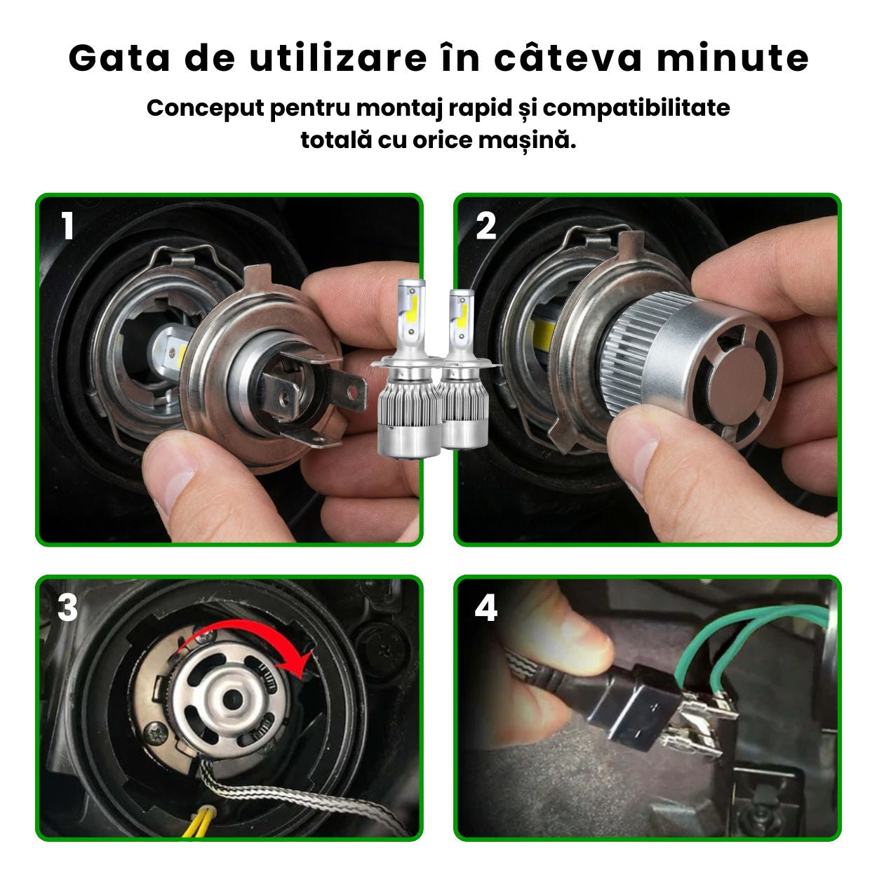 Becuri Auto Led