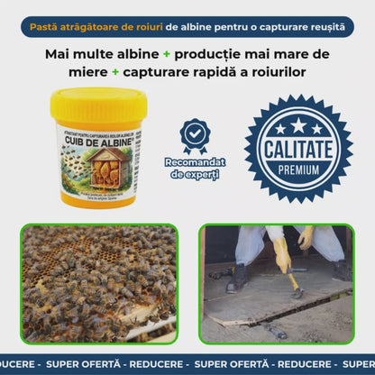 Pastă atrăgătoare de roiuri de albine